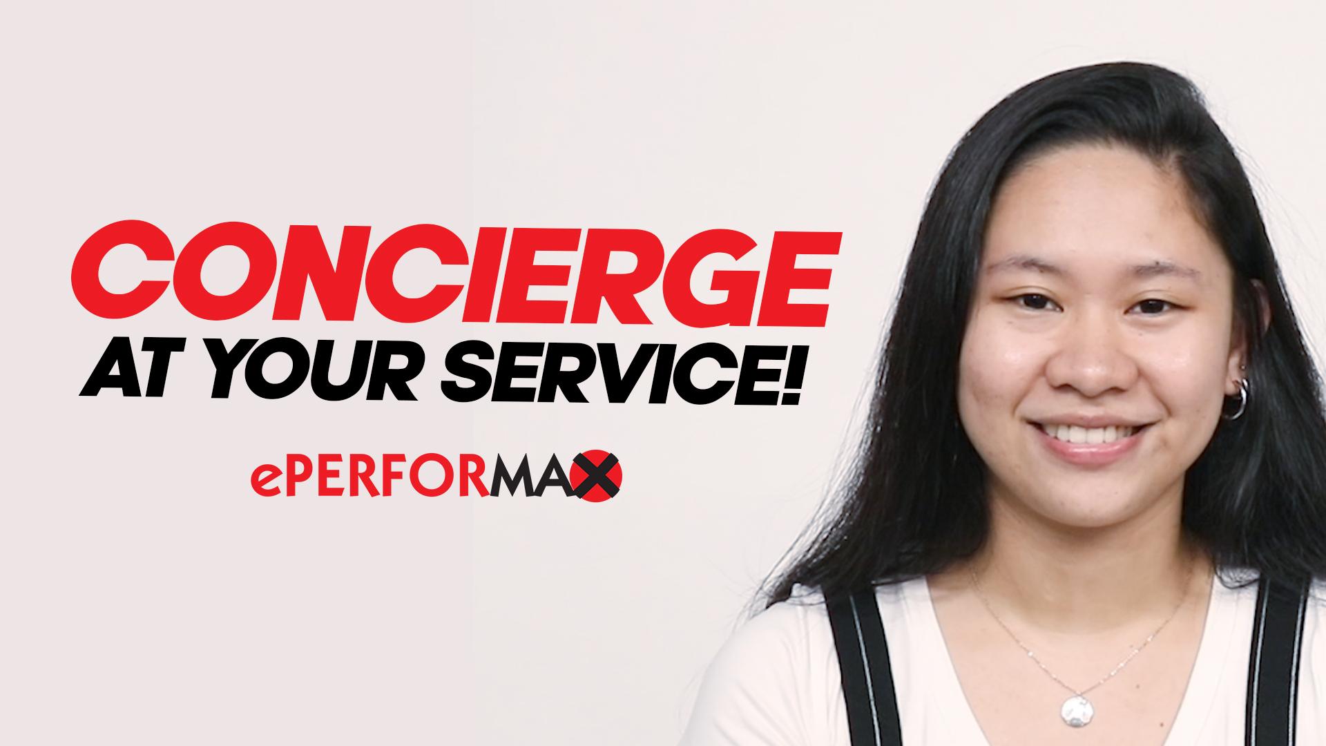 Concierge at your service